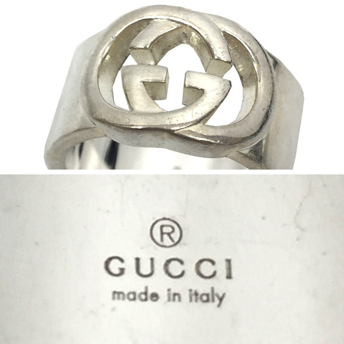 Gucci Silver Silver 925 Band Ring (Pre-Owned)