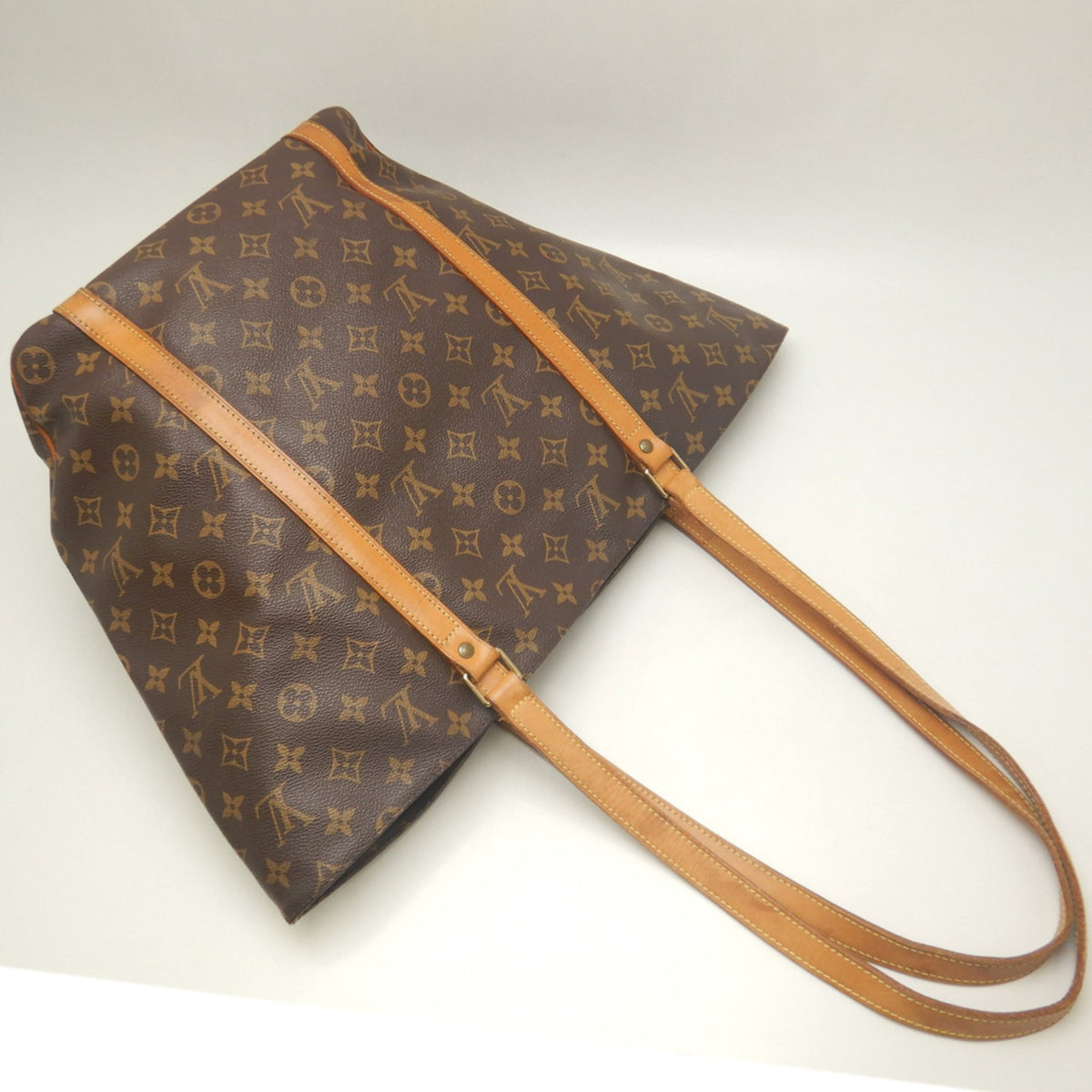 Louis Vuitton Monogram Brown Monogram Tote Bag (Pre-Owned)
