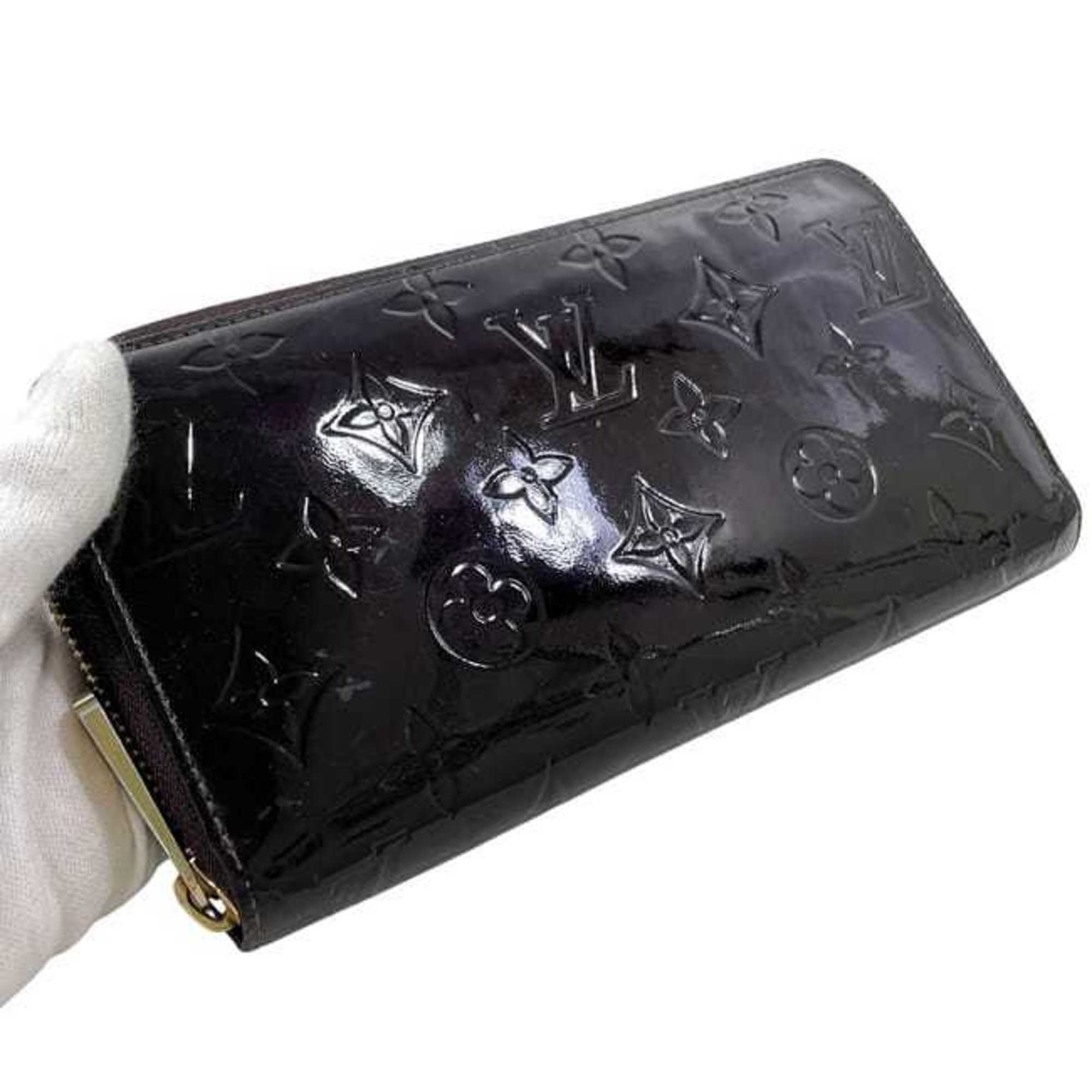 Louis Vuitton Amarante Wine Monogram Vernis Long Wallet (Bi-Fold) (Pre-Owned)