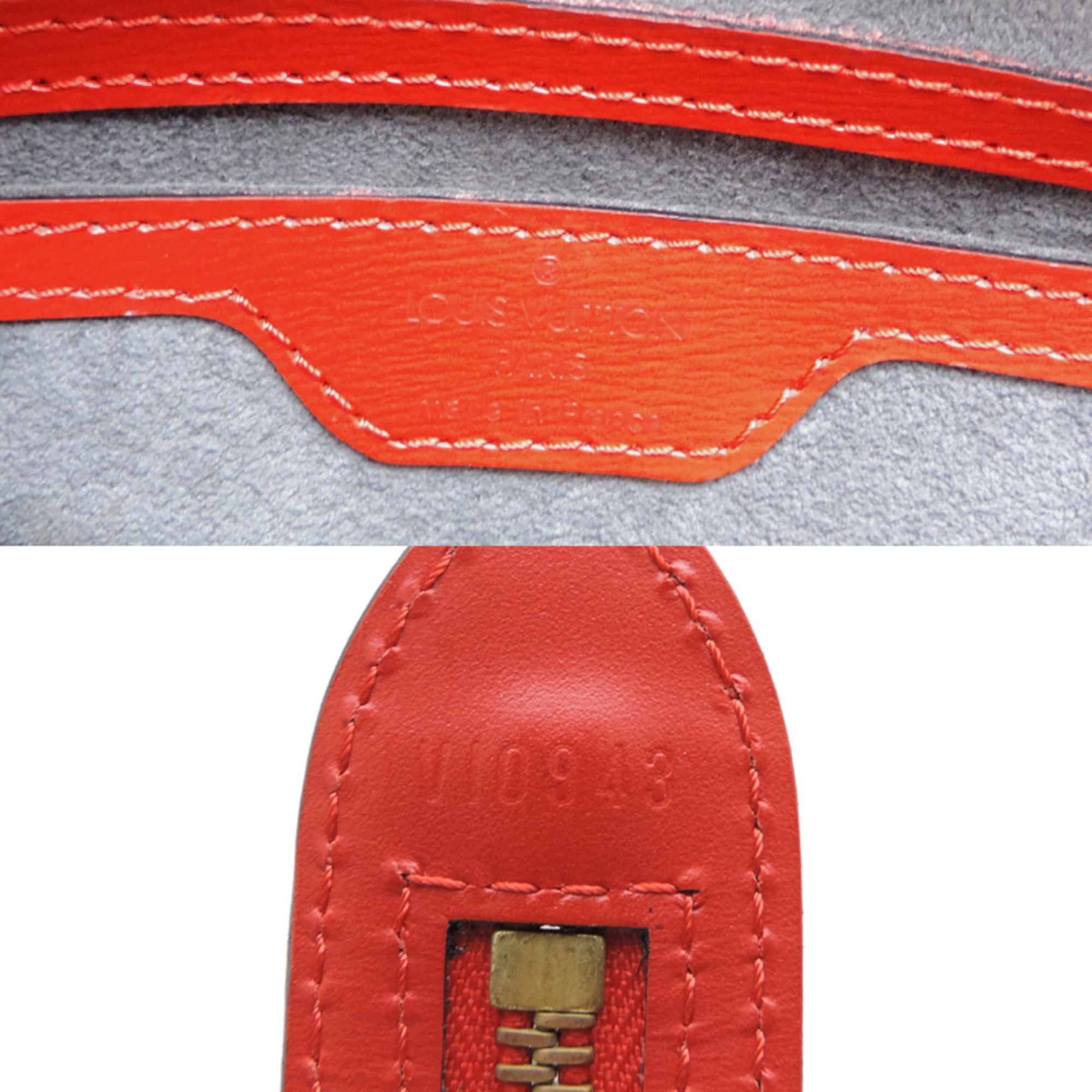 Louis Vuitton Castilian Red Epi Leather Handbag (Pre-Owned)