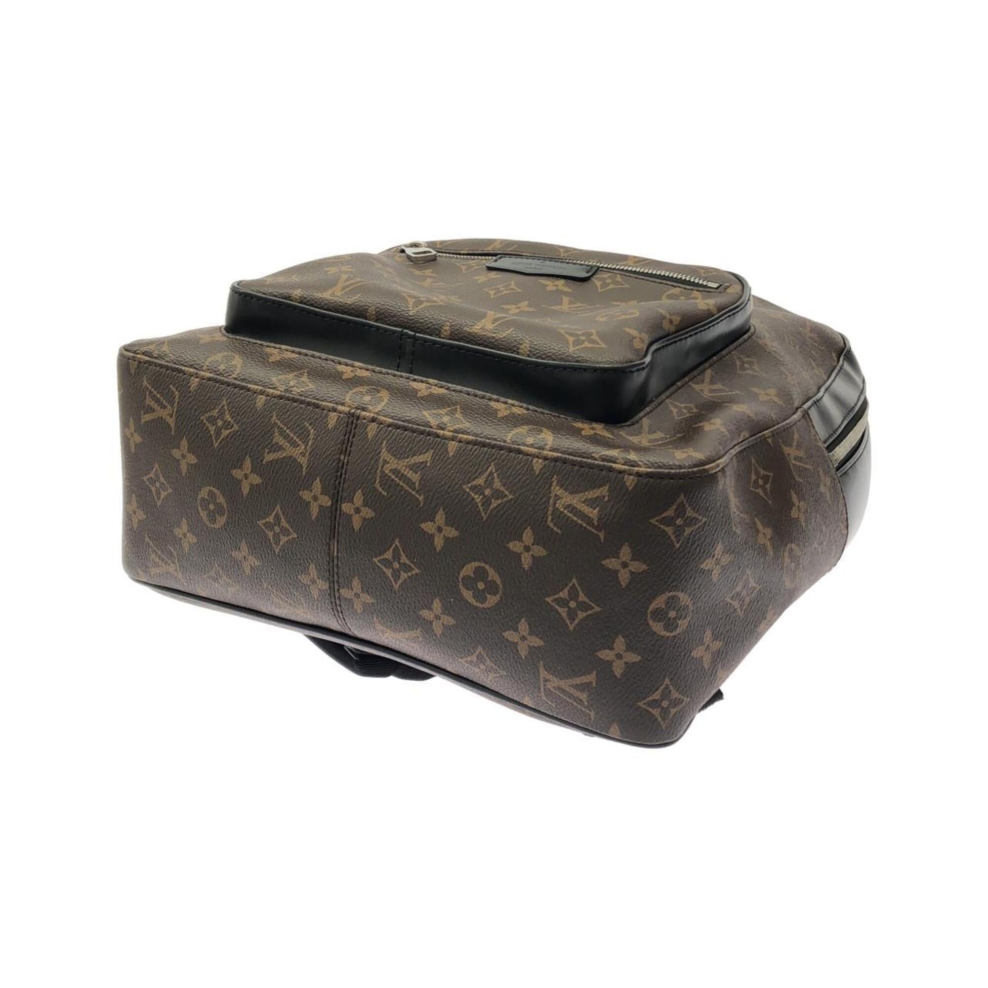 Louis Vuitton Marron Coated Canvas Backpack (Pre-Owned)