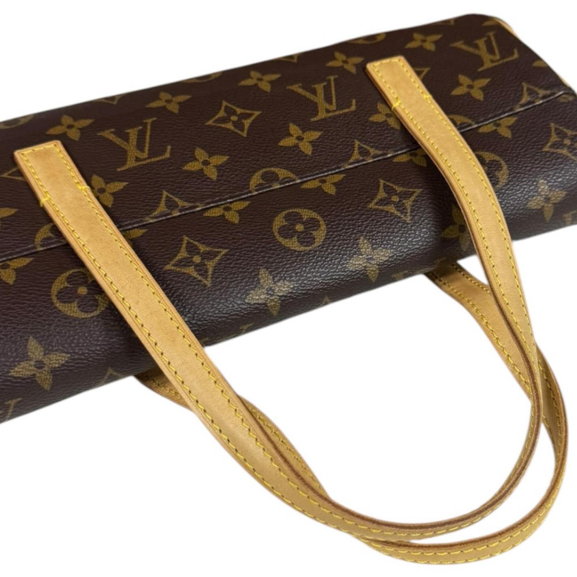 Louis Vuitton Monogram Brown Monogram Canvas Handbag (Pre-Owned)
