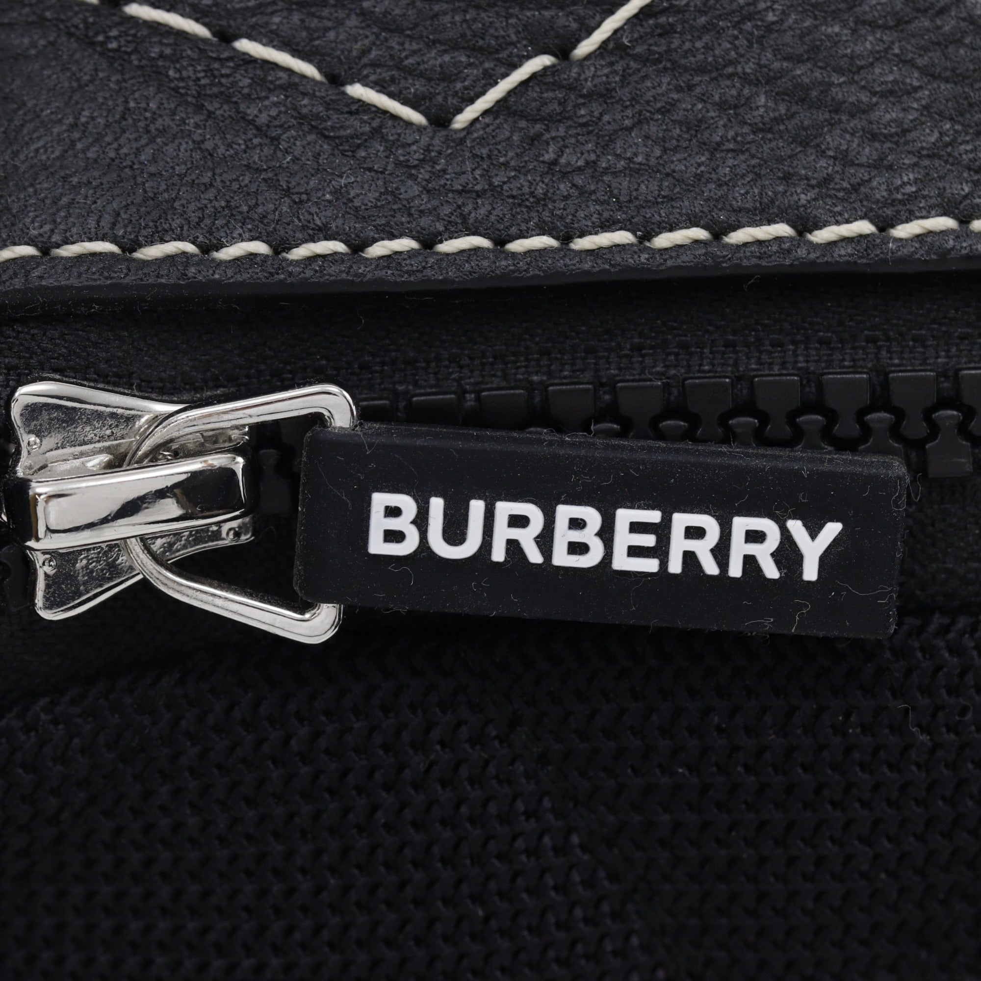 Burberry Black Cotton Backpack (Pre-Owned)