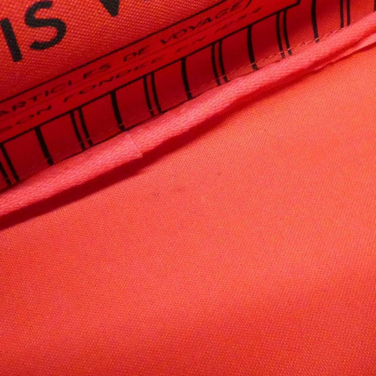 Louis Vuitton Ebene Coated Canvas Handbag Pouch (Pre-Owned)