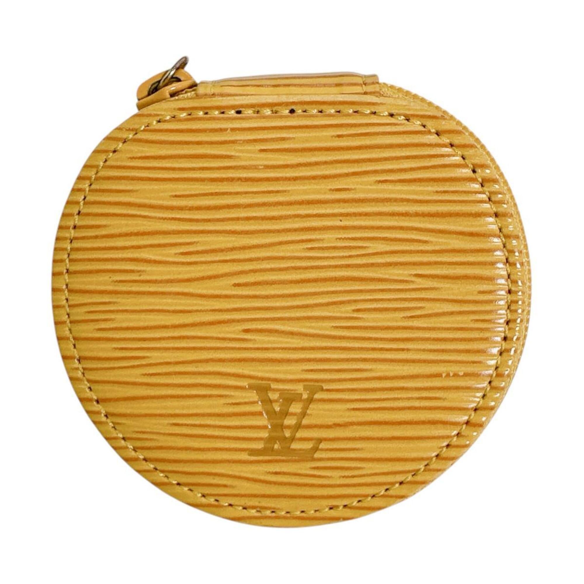 Louis Vuitton Yellow Epi Leather Pouch (Pre-Owned)