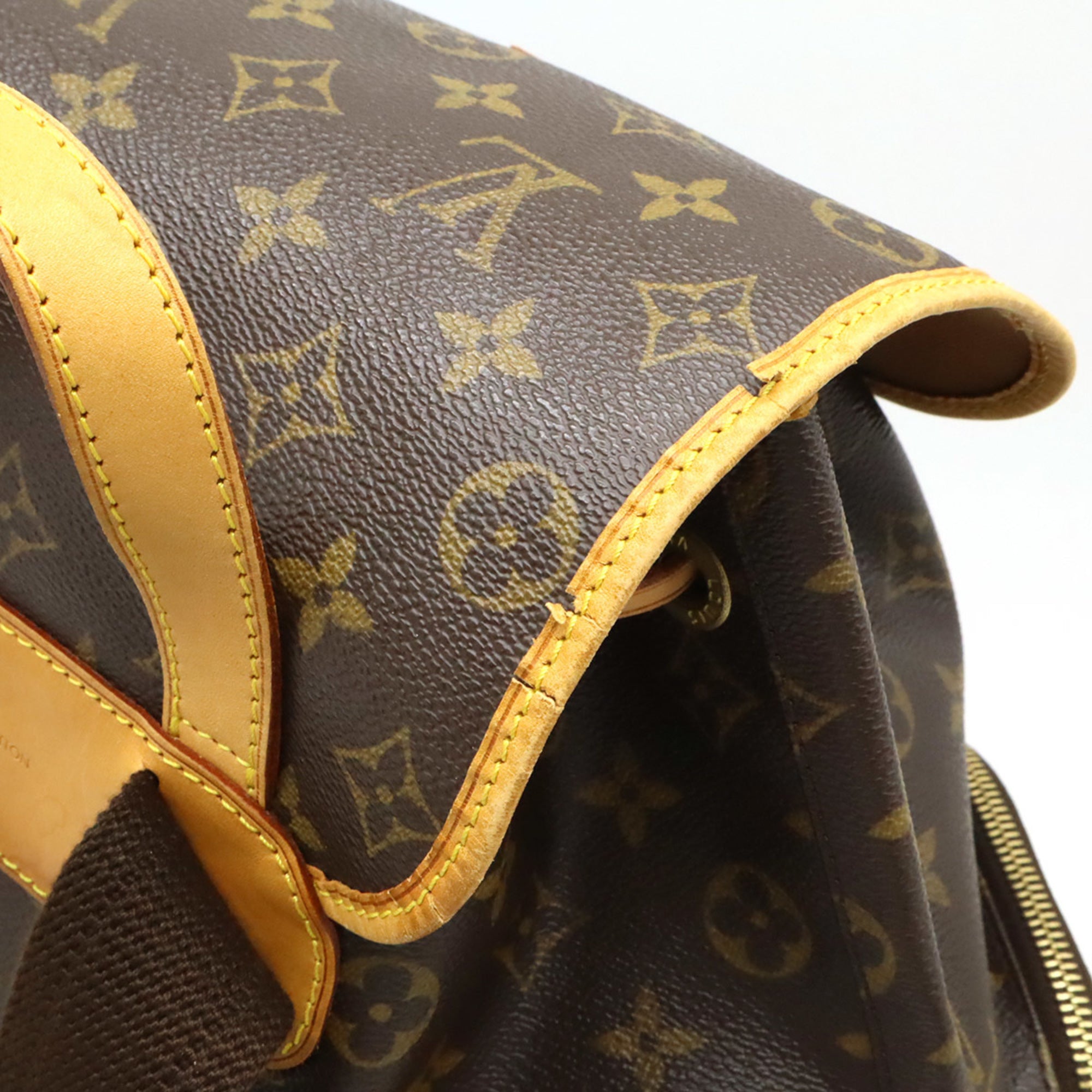 Louis Vuitton Monogram Brown Monogram Monogram Backpack Shoulder Bag (Pre-Owned)