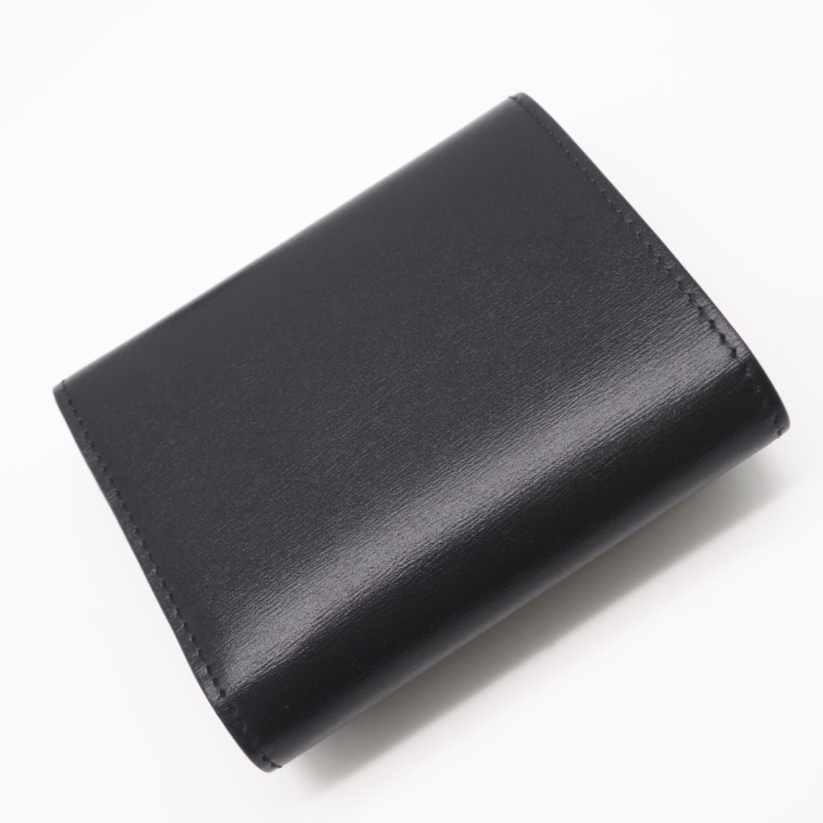 Celine Black Leather Wallet (Tri-Fold) (Pre-Owned)