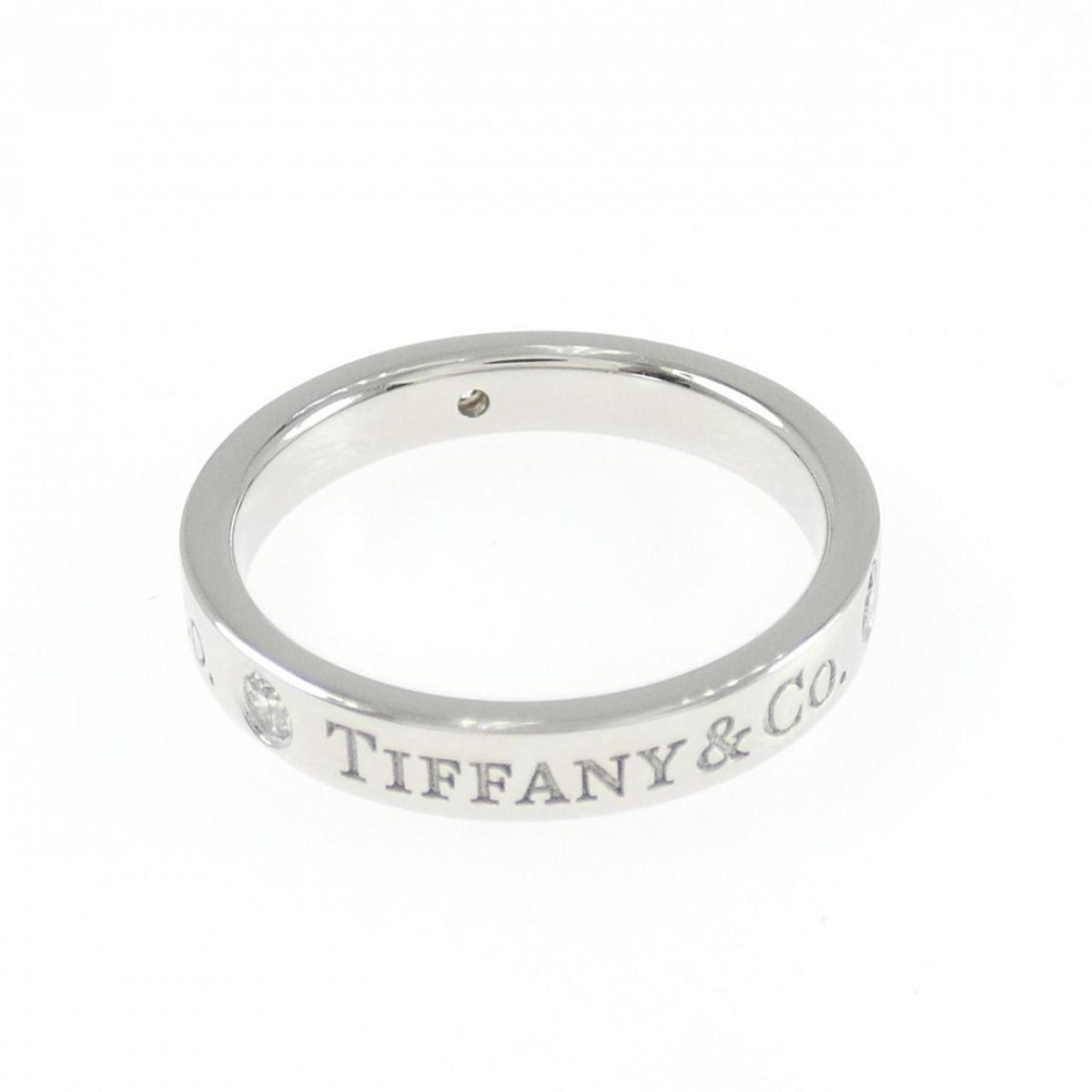 Tiffany Platinum 950 Band Ring (Pre-Owned)