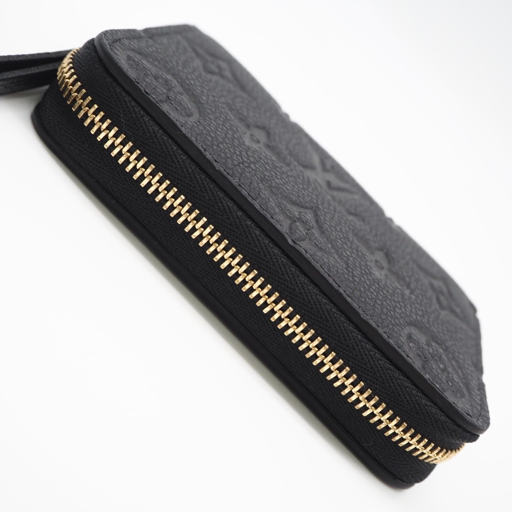Louis Vuitton Monogram Empreinte Black Noir Leather Coin Purse/Coin Case (Pre-Owned)