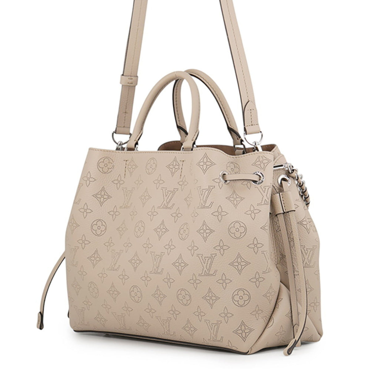 Louis Vuitton Galle Monogram Mahina Leather Shoulder Bag Tote Bag (Pre-Owned)