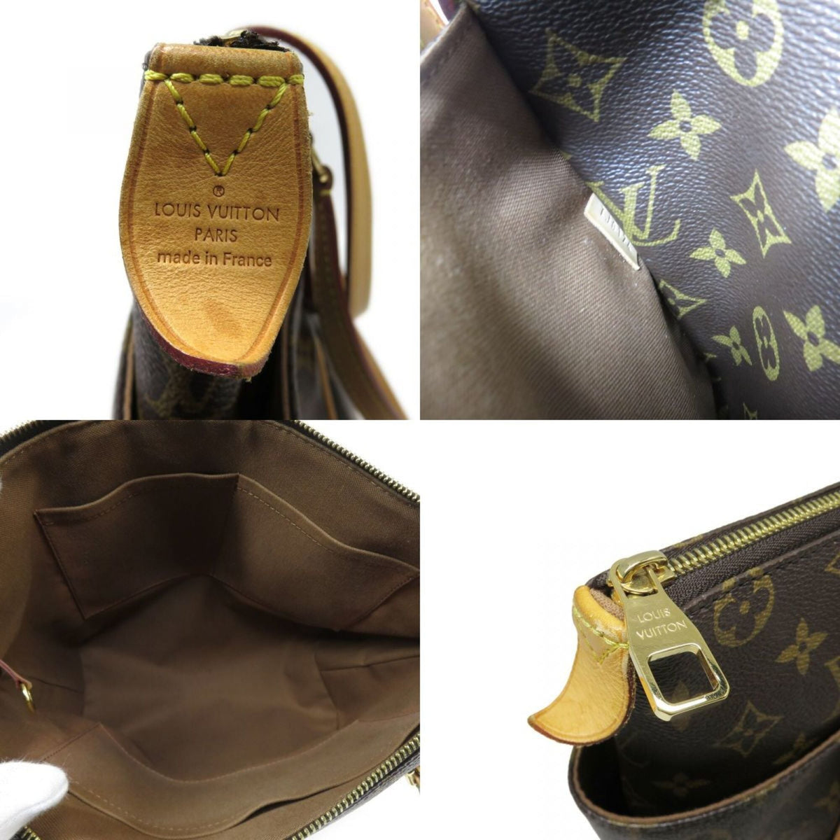Louis Vuitton Brown Monogram Monogram Shoulder Bag Tote Bag (Pre-Owned)