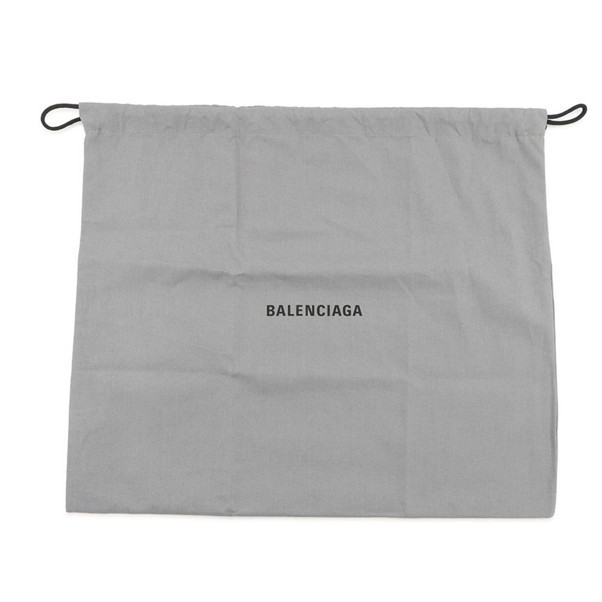Balenciaga Black Leather Clutch Bag Handbag Pouch (Pre-Owned)