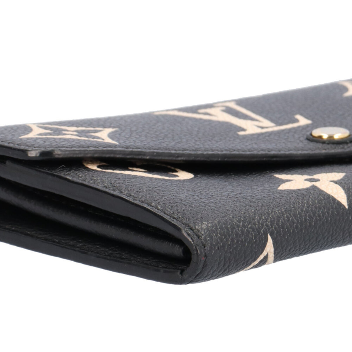 Louis Vuitton Empreinte Beige Brown Monogram Empreinte Long Wallet (Bi-Fold) (Pre-Owned)