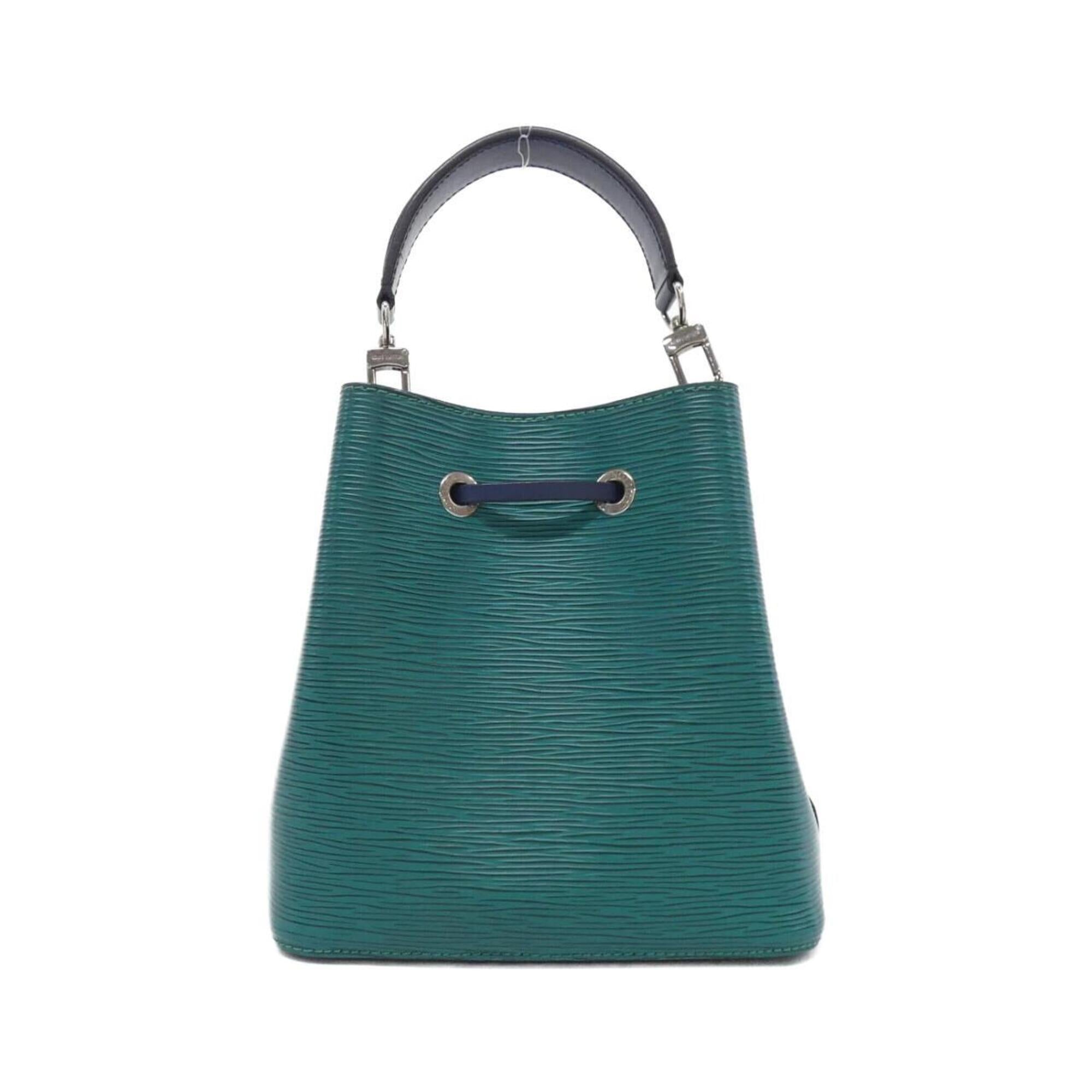 Louis Vuitton Dark Blue Green Vert Leather Shoulder Bag (Pre-Owned)