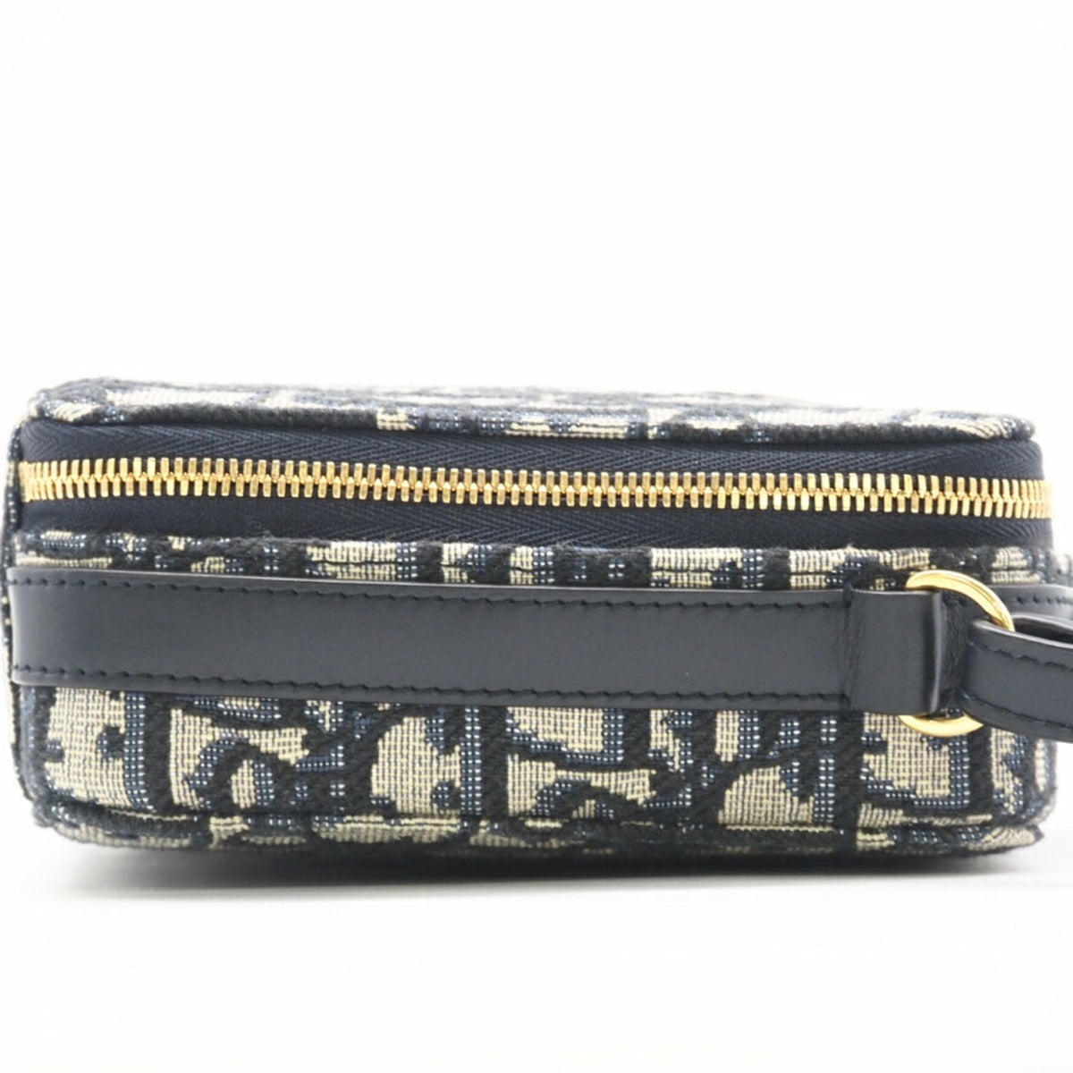 Christian Louboutin Navy Canvas Shoulder Bag (Pre-Owned)