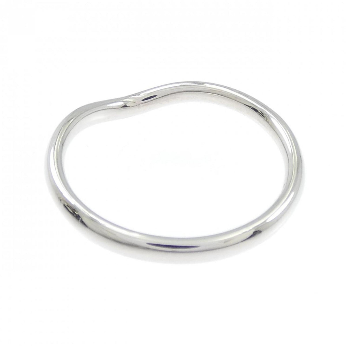 Tiffany Silver Platinum 950 Band Ring (Pre-Owned)