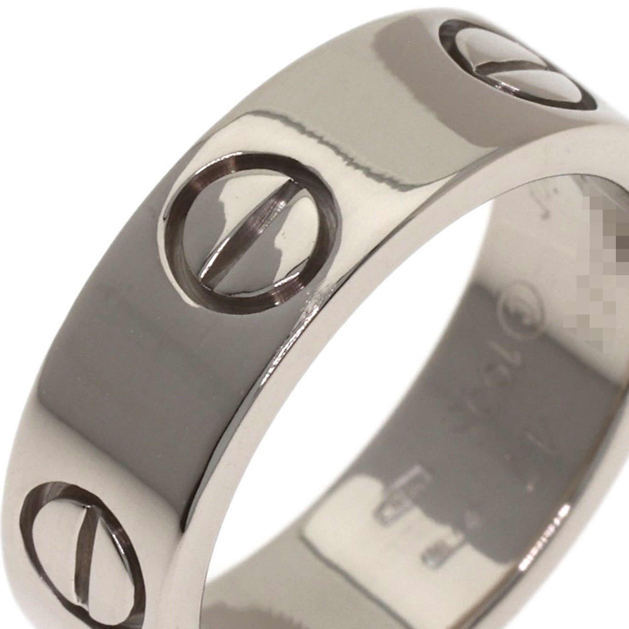Cartier Love White Gold (18K) Band Ring (Pre-Owned)