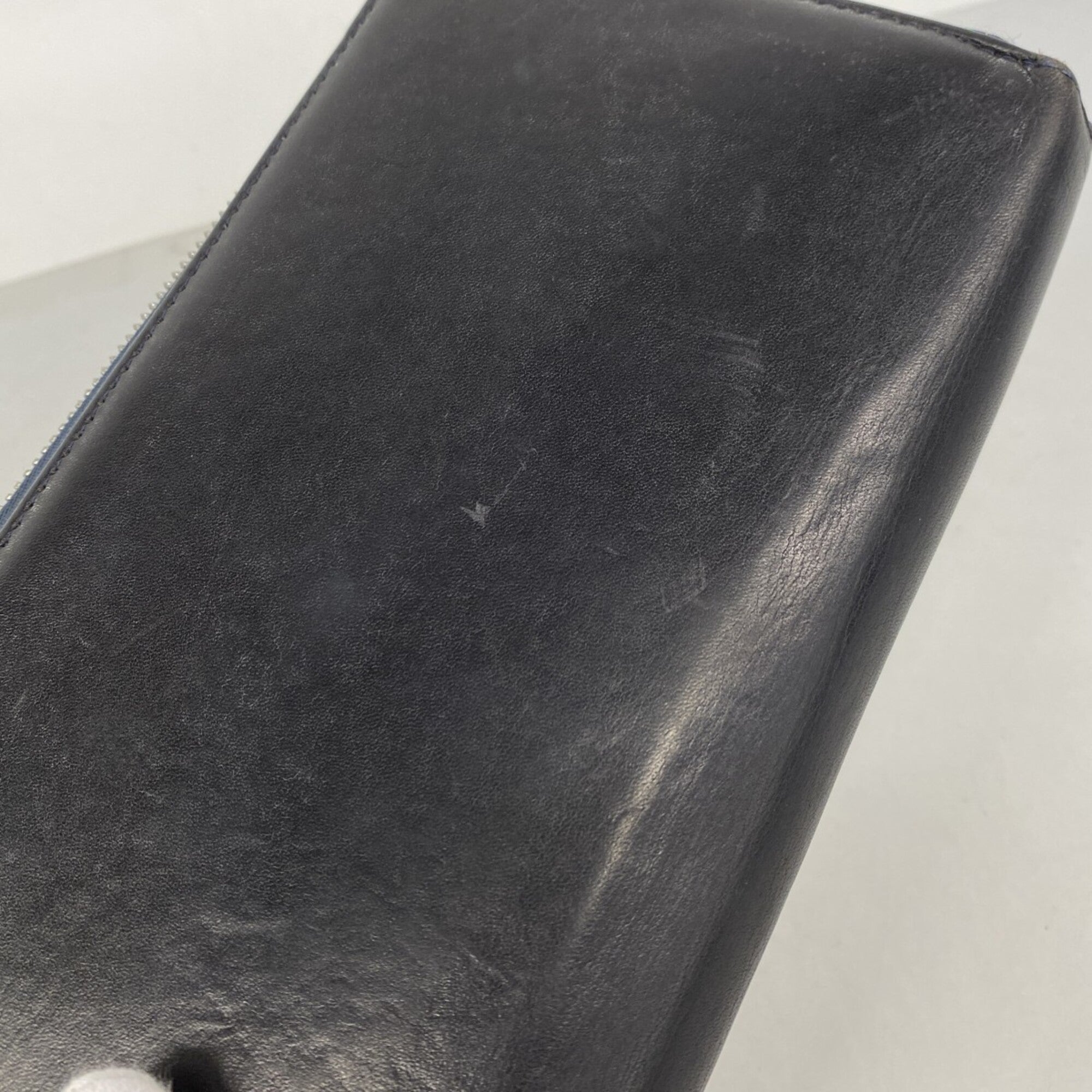 Louis Vuitton Navy Long Wallet (Bi-Fold) (Pre-Owned)