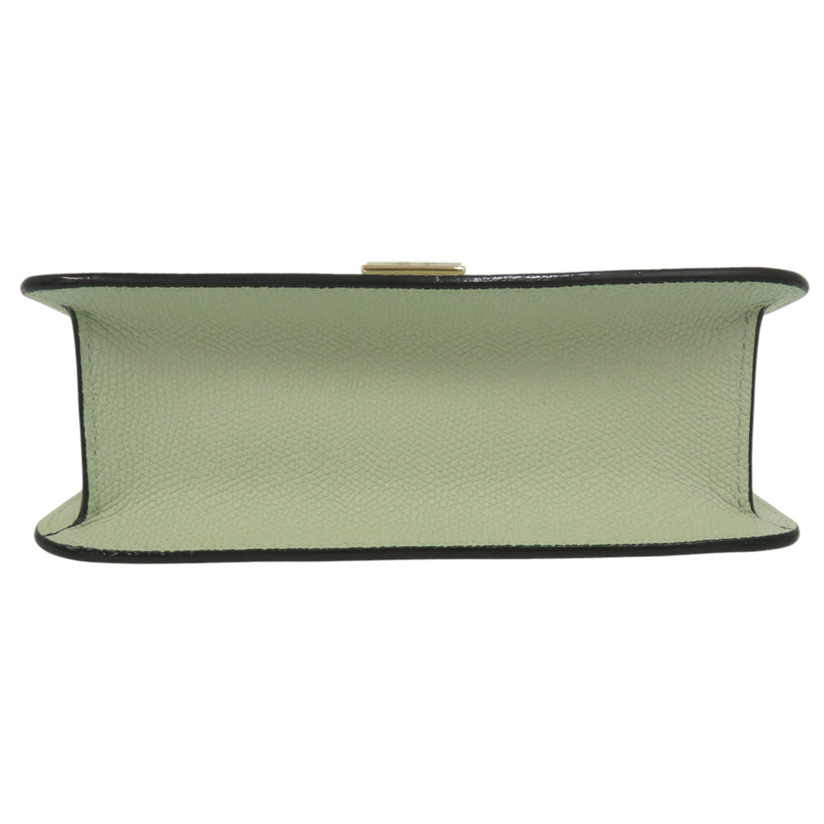 Valextra Green Leather Shoulder Bag (Pre-Owned)