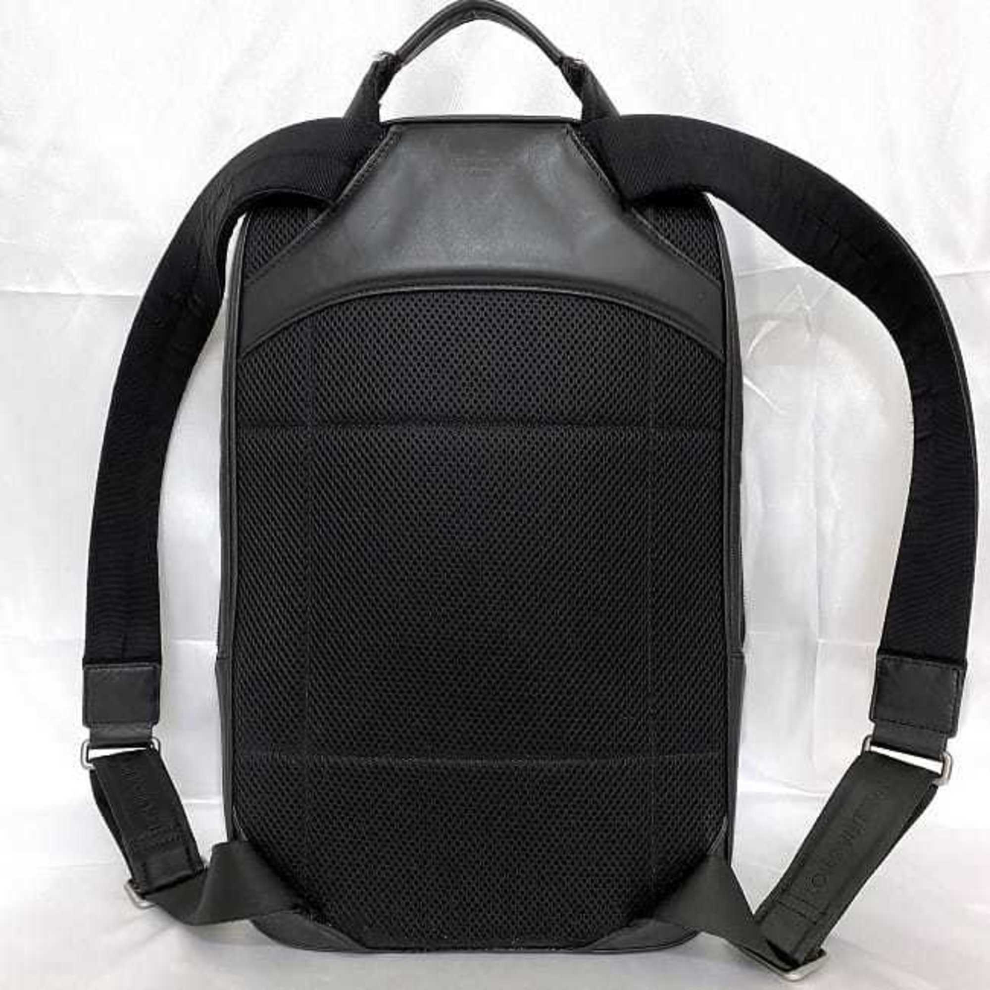 Louis Vuitton Black Damier Canvas Infini Noir Leather Backpack (Pre-Owned)