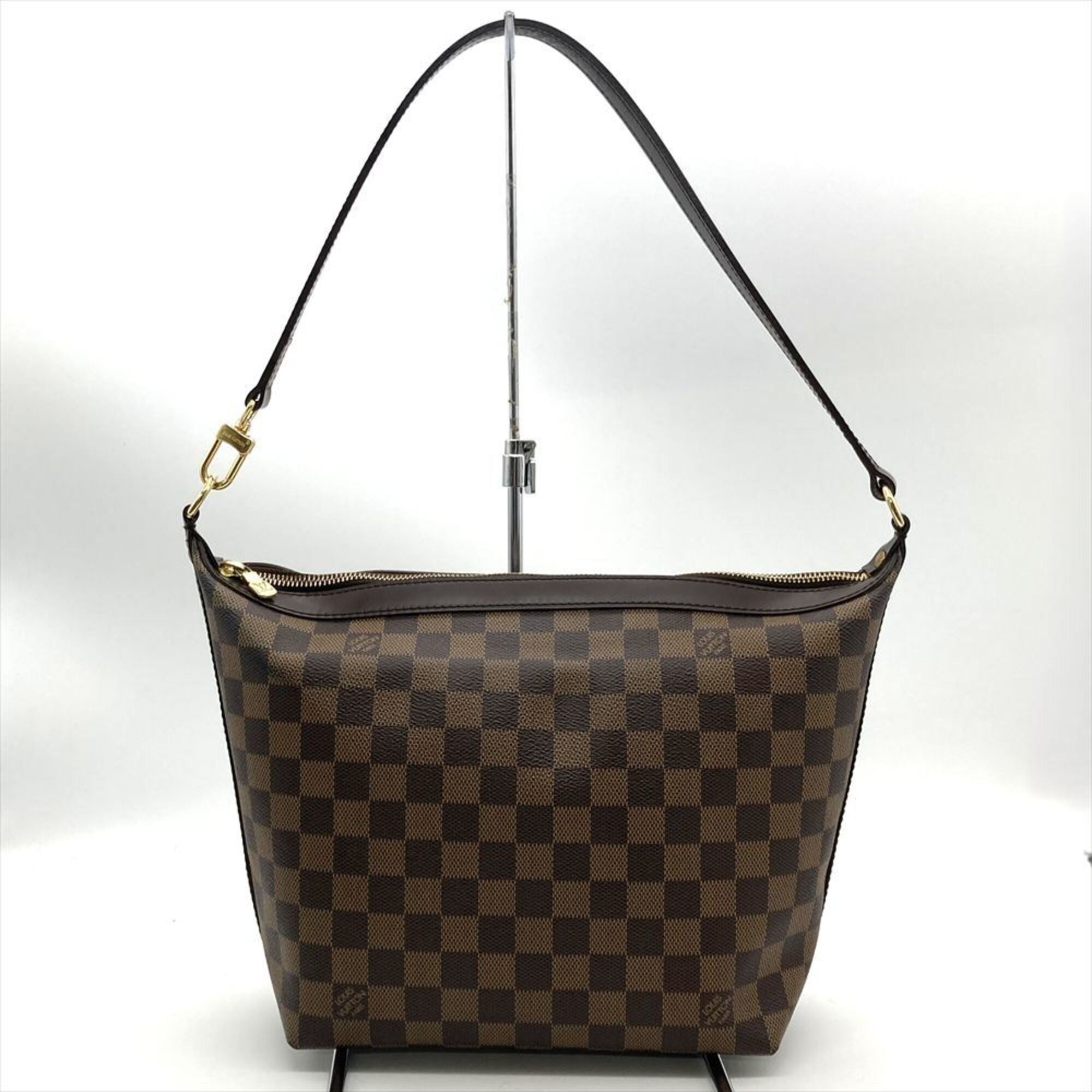 Louis Vuitton Brown Damier Canvas Ebene Damier Canvas Shoulder Bag (Pre-Owned)