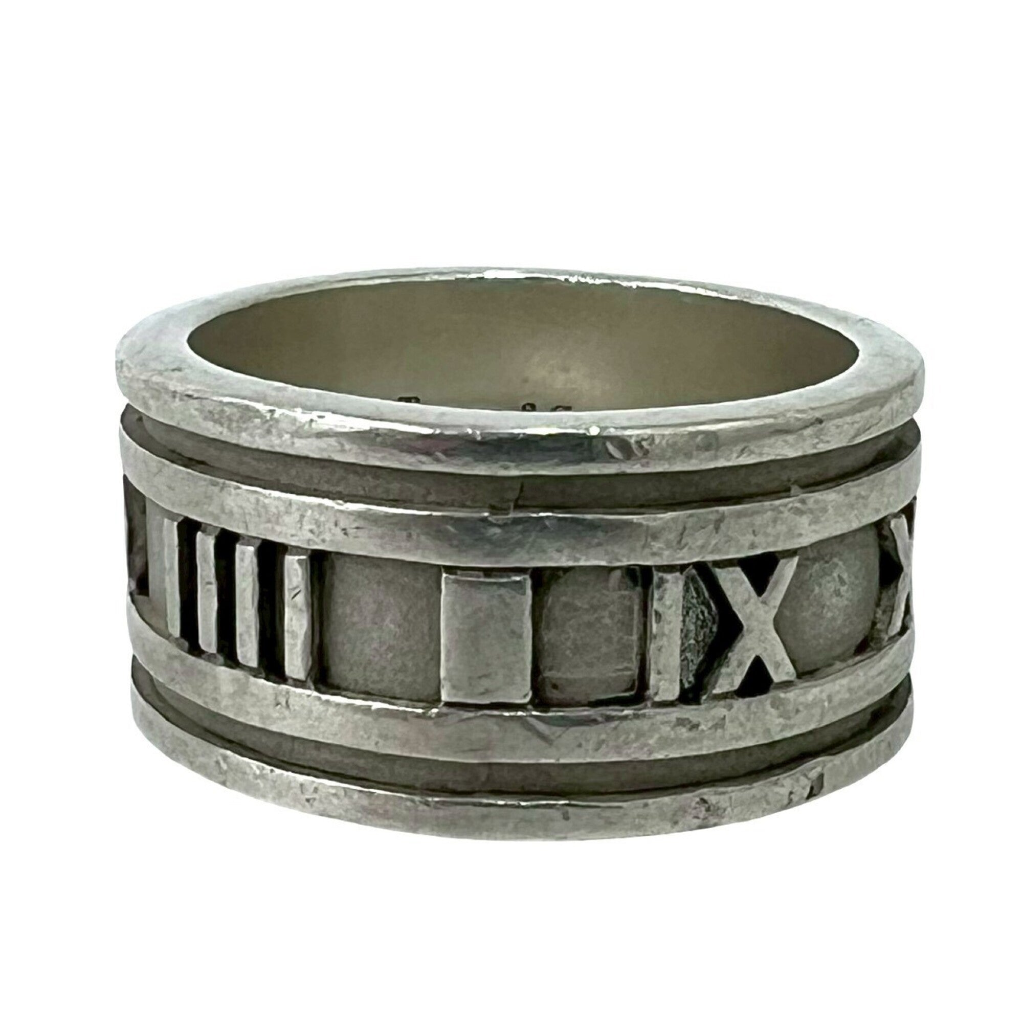 Tiffany Silver Silver 925 Band Ring (Pre-Owned)
