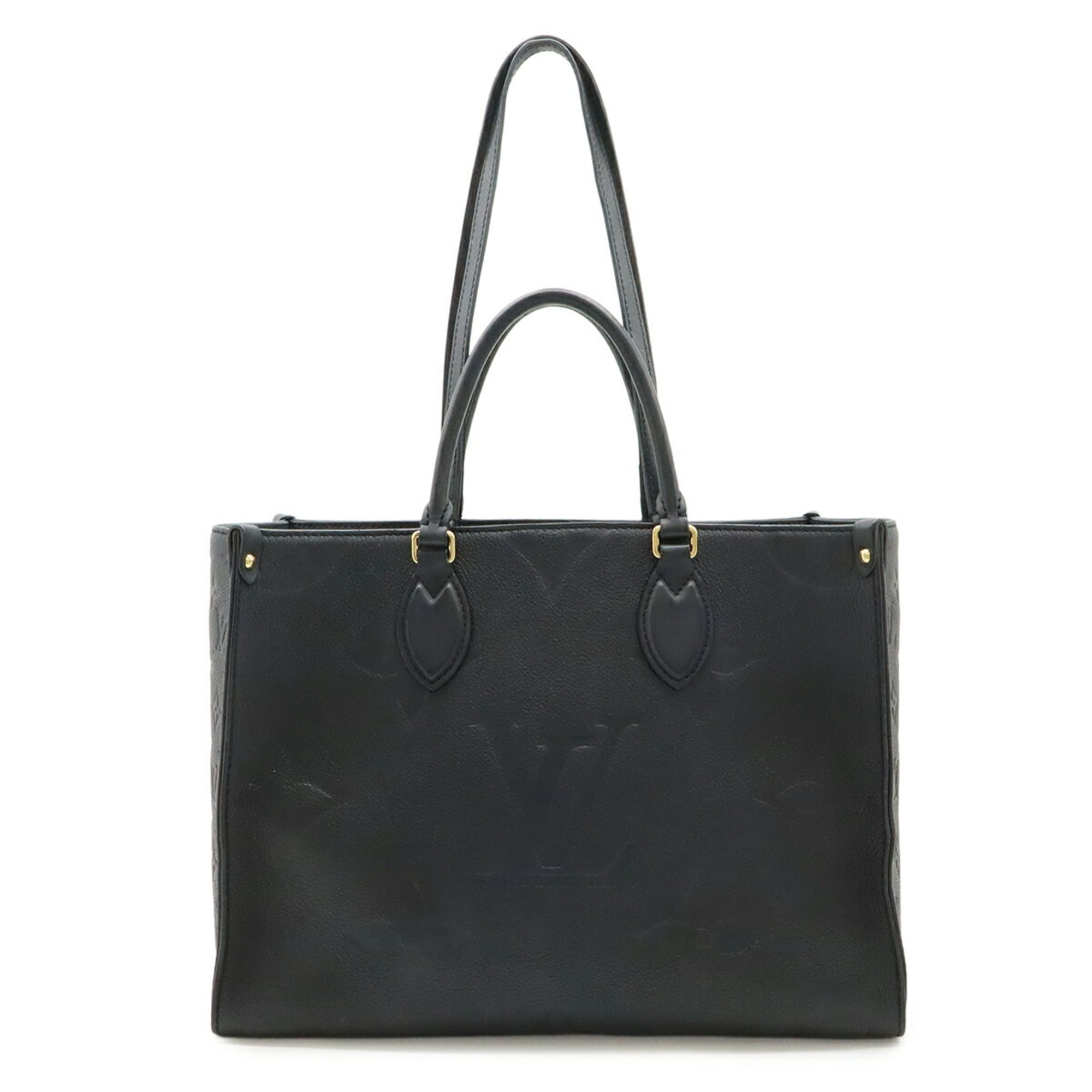 Louis Vuitton Black Noir Monogram Empreinte Handbag Tote Bag (Pre-Owned)