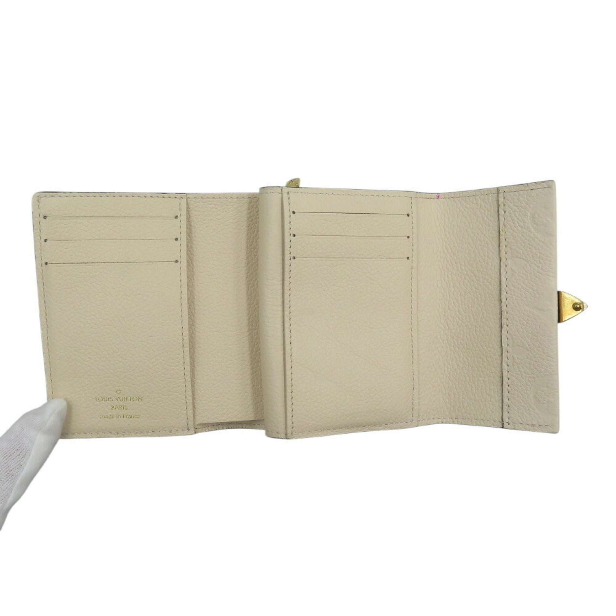 Louis Vuitton Monogram Empreinte Wallet (Tri-Fold) (Pre-Owned)