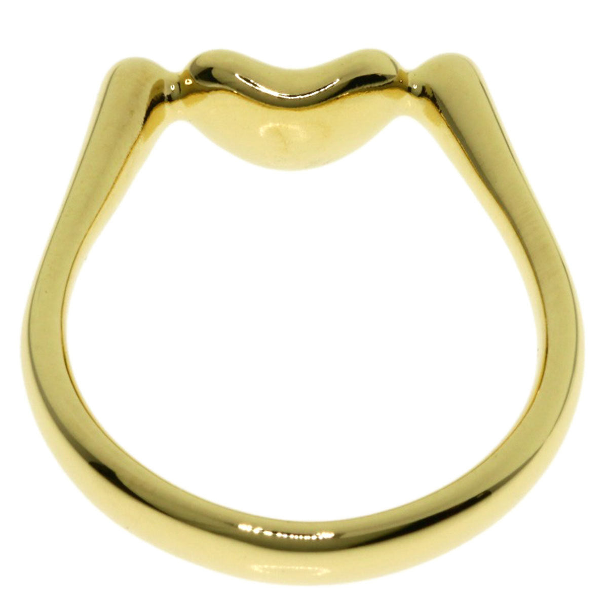 Tiffany Bean Yellow Gold (18K) Band Ring (Pre-Owned)