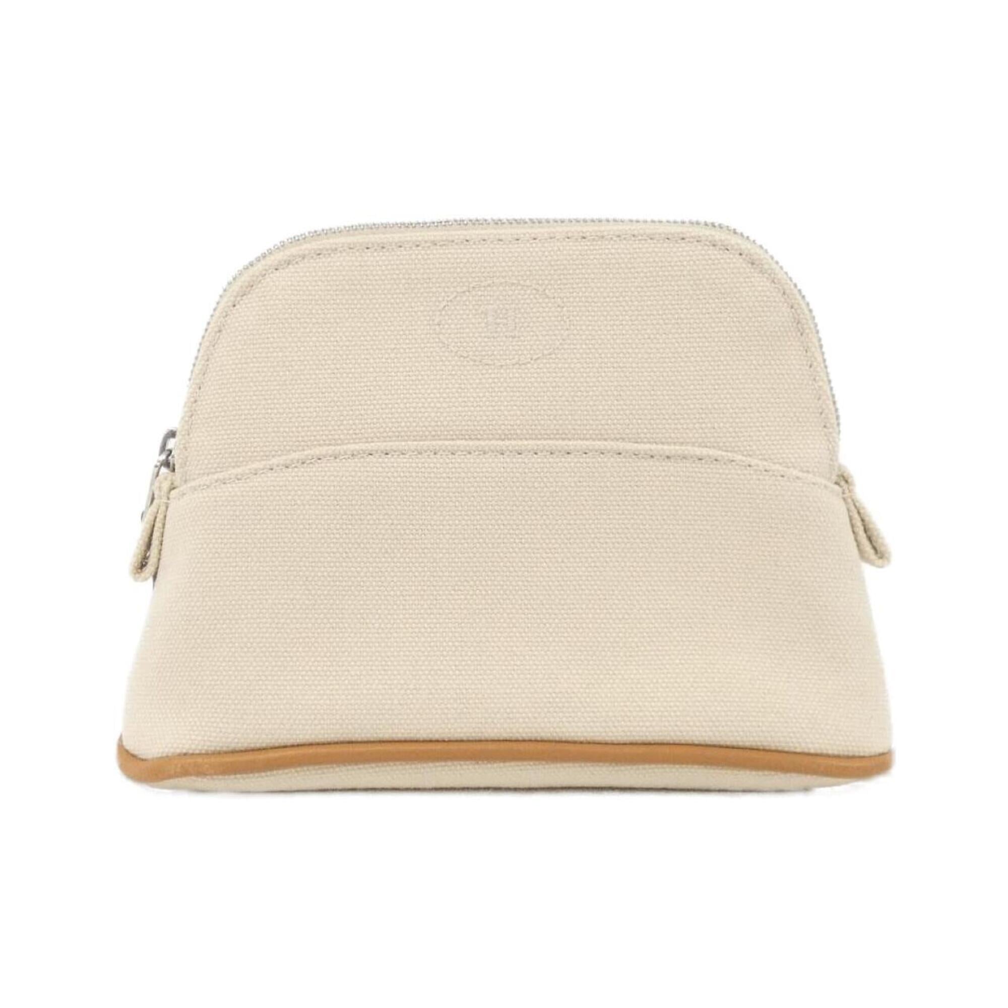 Hermes Natural Canvas Handbag Pouch (Pre-Owned)