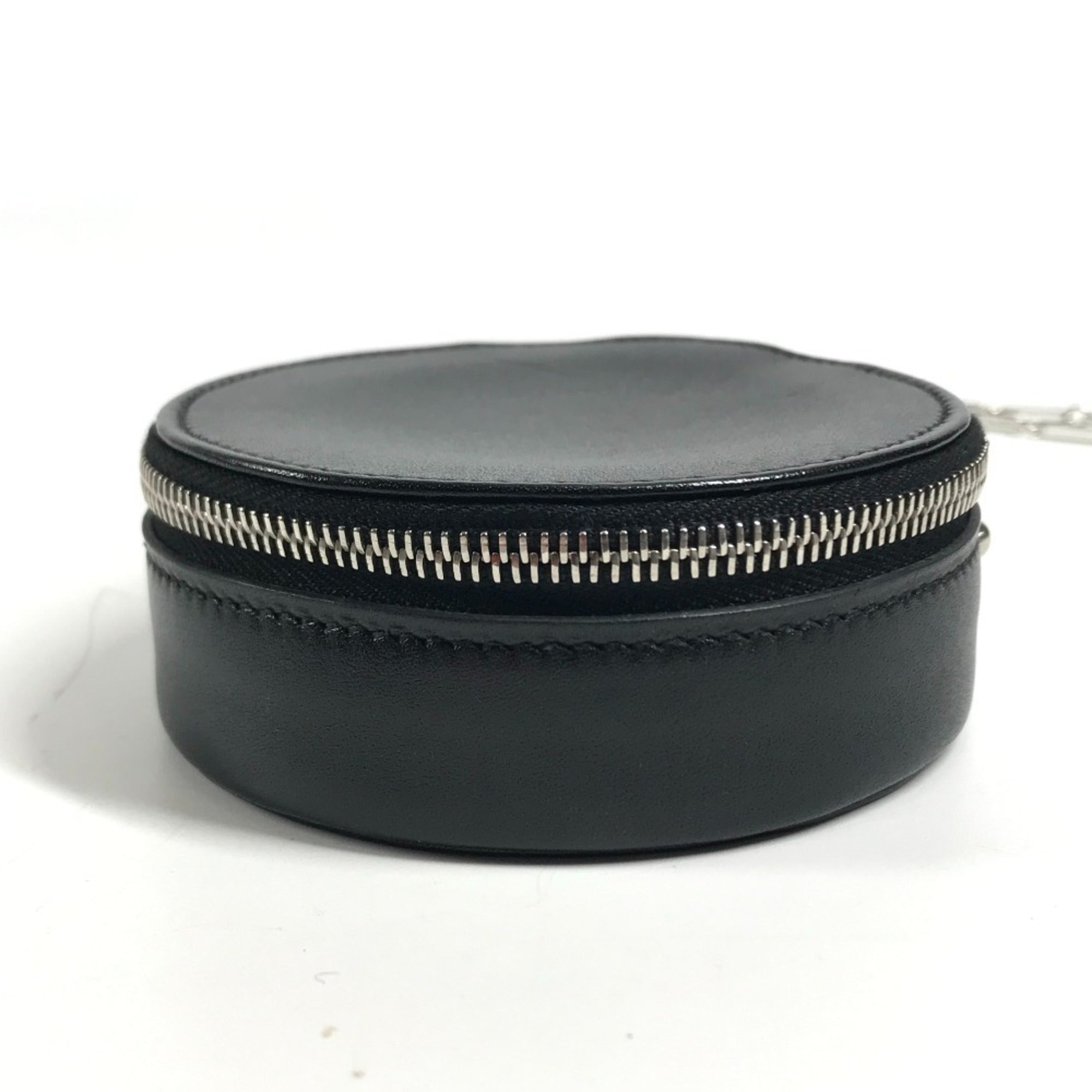Hermes Black Swift Leather Pochette Shoulder Bag (Pre-Owned)