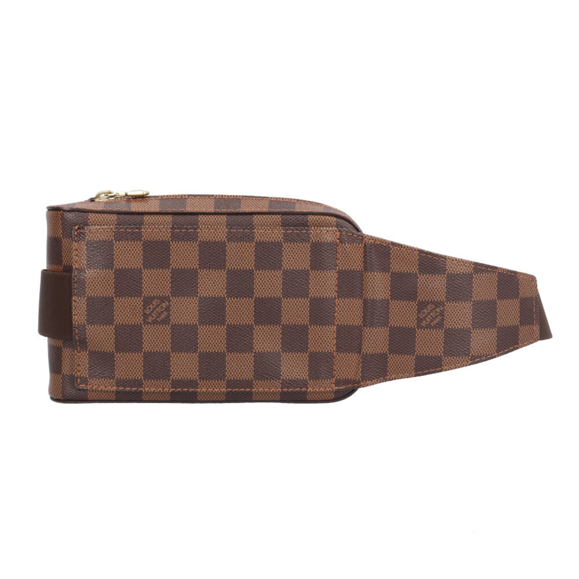 Louis Vuitton Brown Damier Canvas Sling Bag (Pre-Owned)