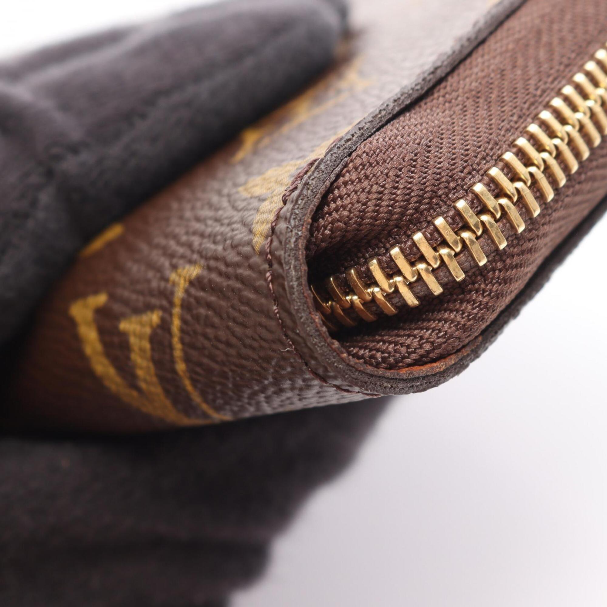 Louis Vuitton Brown Monogram Monogram Long Wallet (Bi-Fold) (Pre-Owned)