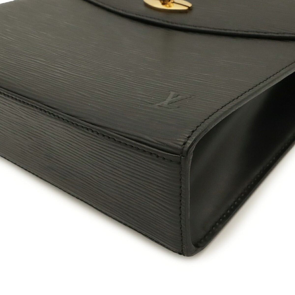 Louis Vuitton Black Galle Noir Epi Leather Handbag (Pre-Owned)