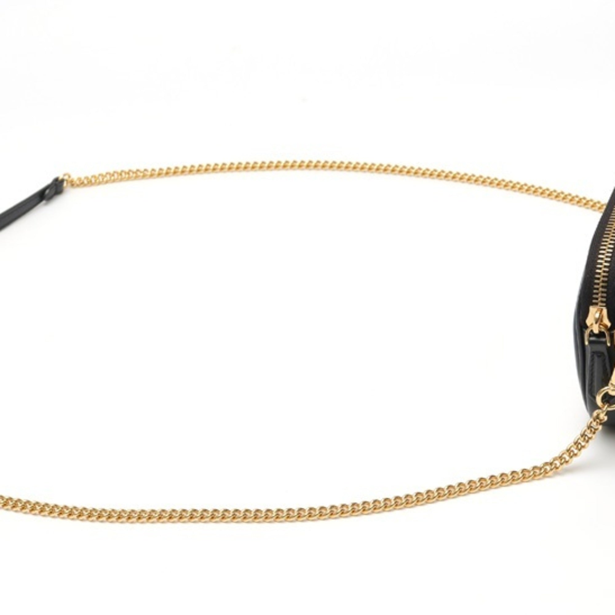 Fendi Black Leather Shoulder Bag (Pre-Owned)