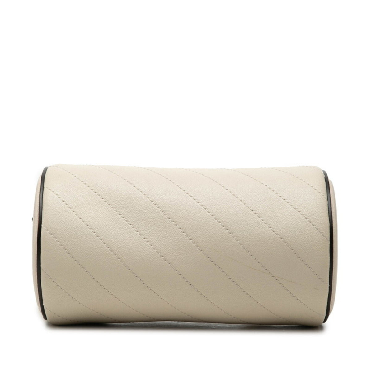 Gucci White Leather Shoulder Bag (Pre-Owned)