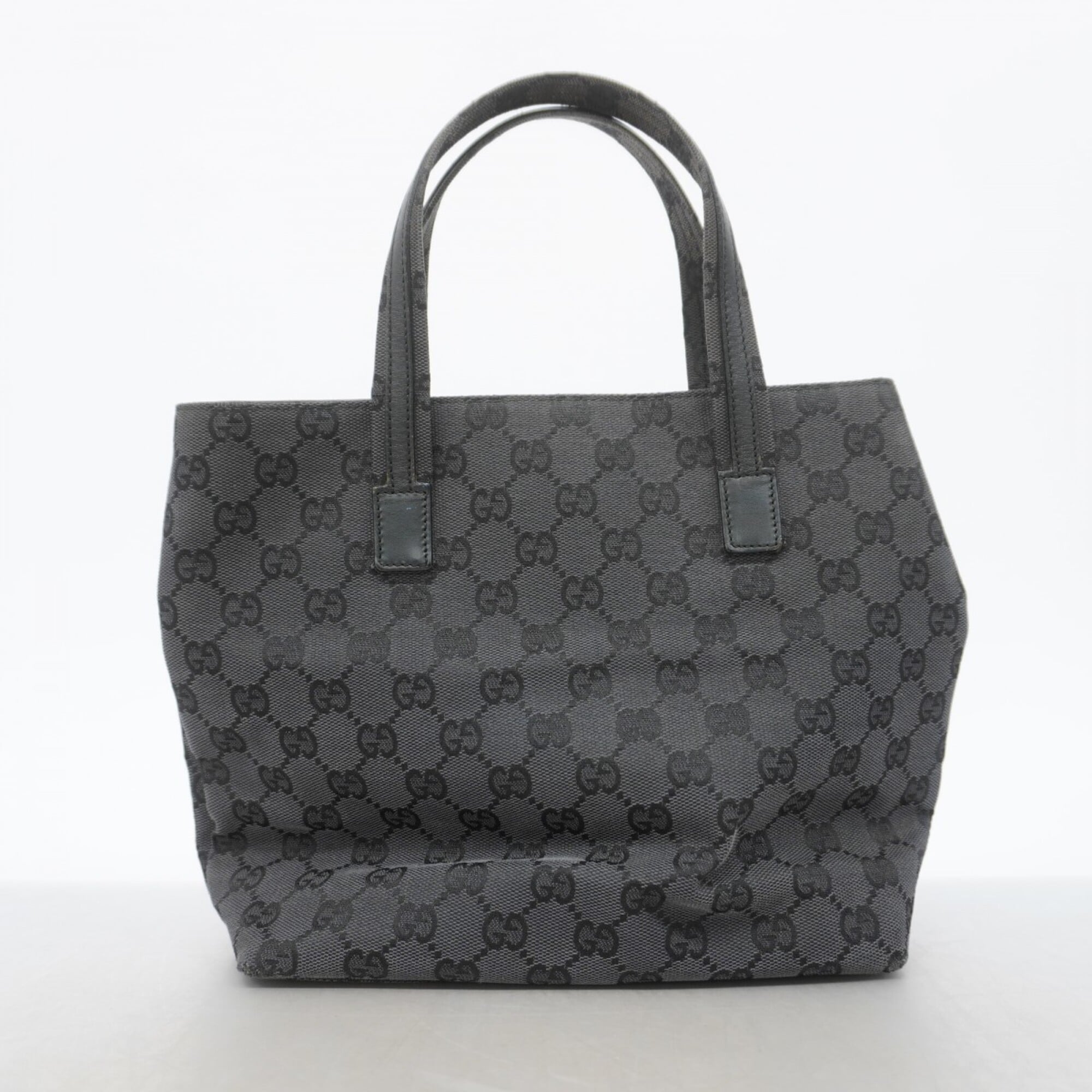 Gucci Black Canvas Handbag (Pre-Owned)