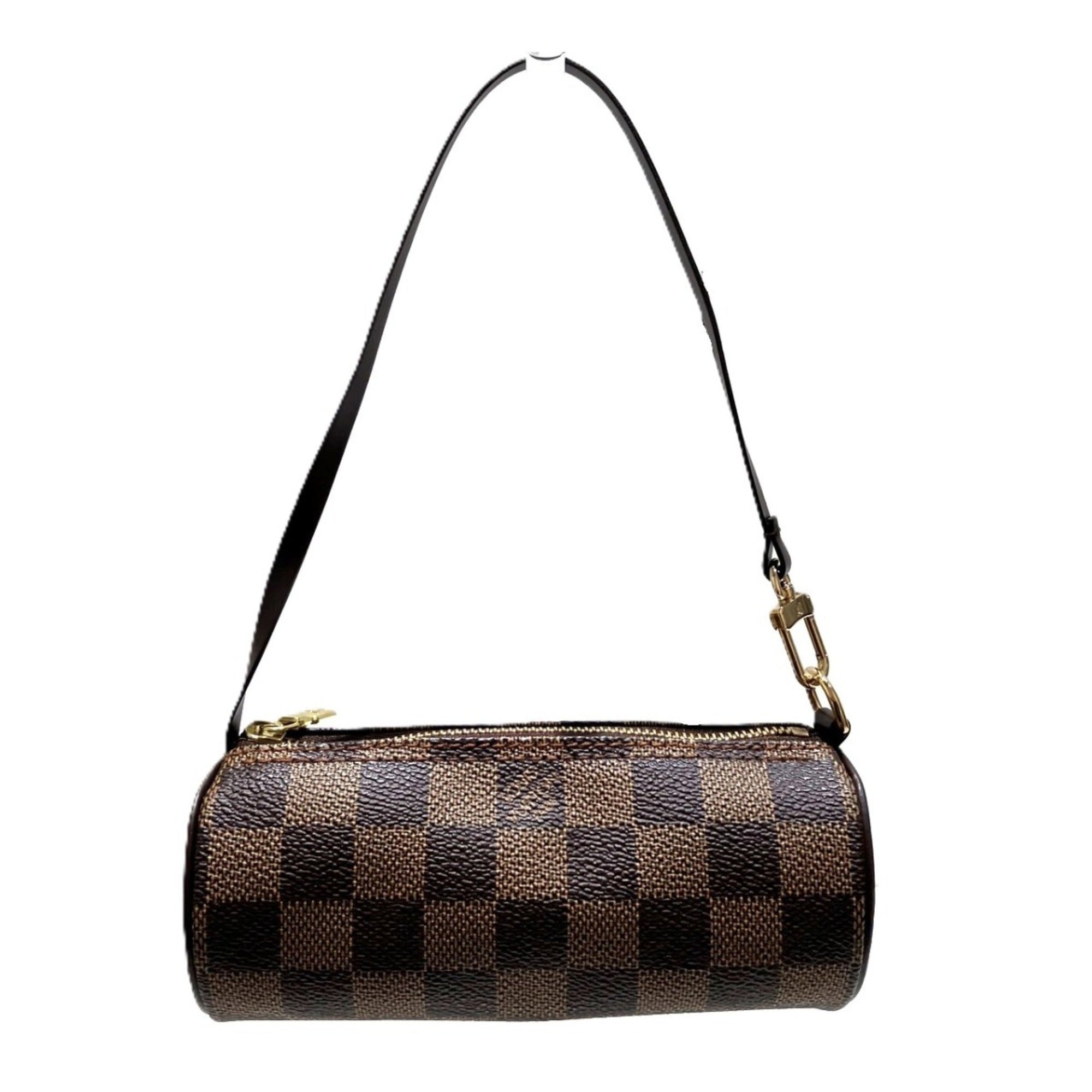 Louis Vuitton Brown Damier Canvas Ebene Damier Canvas Pouch Shoulder Bag (Pre-Owned)