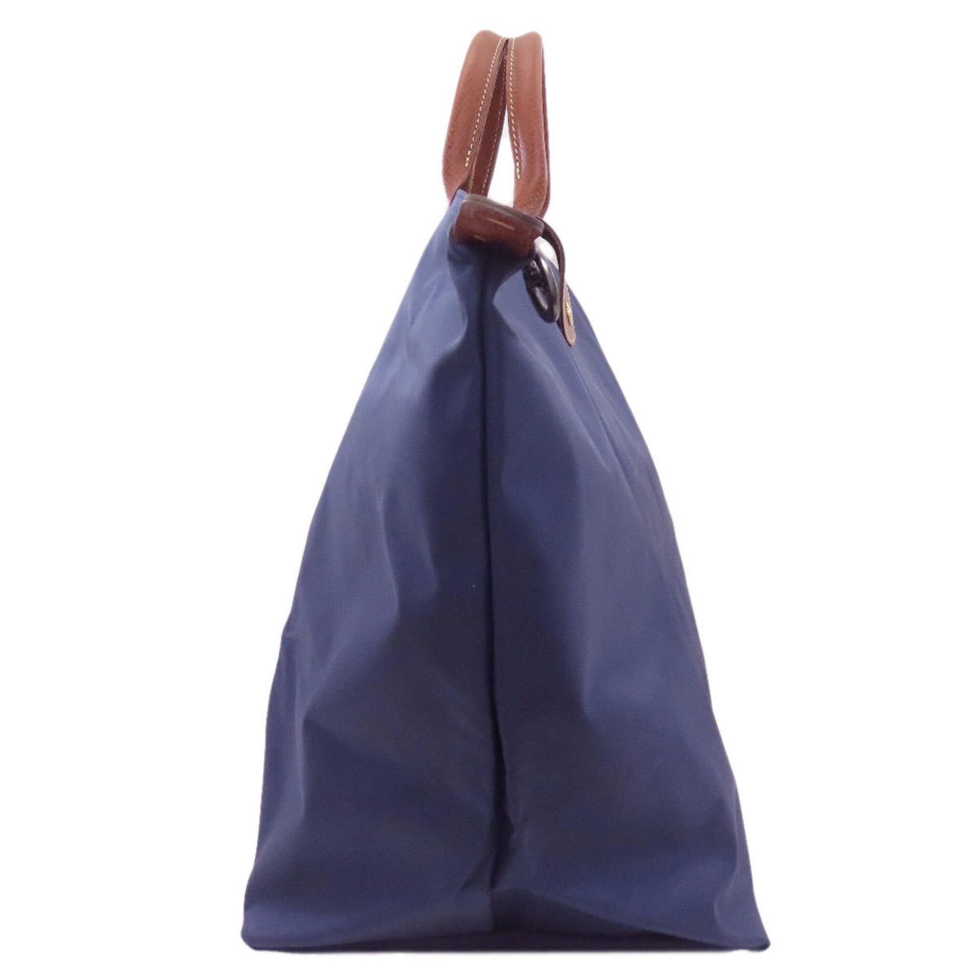 Longchamp Le Pliage Navy Nylon Tote Bag (Pre-Owned)