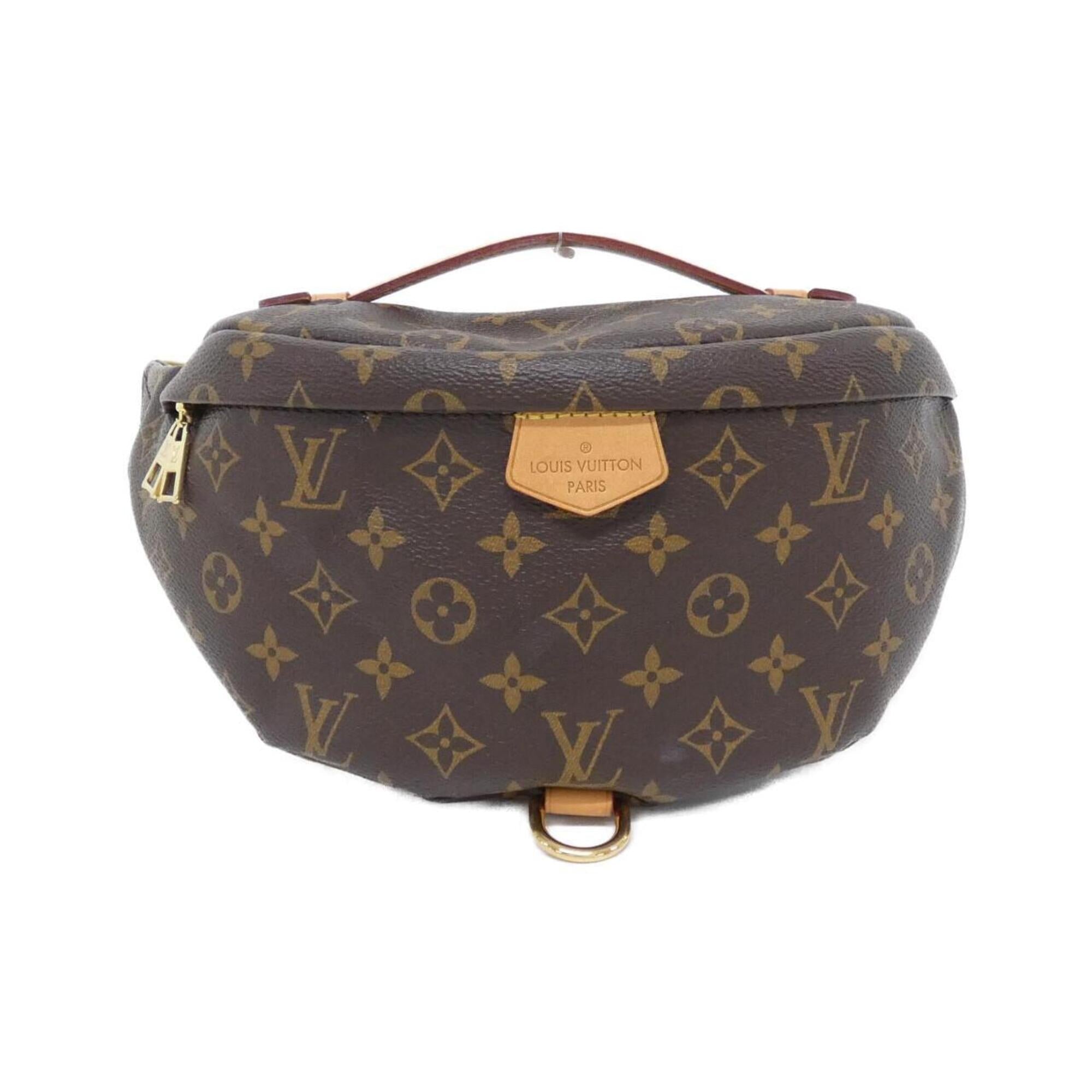 Louis Vuitton Marron Coated Canvas Shoulder Bag (Pre-Owned)