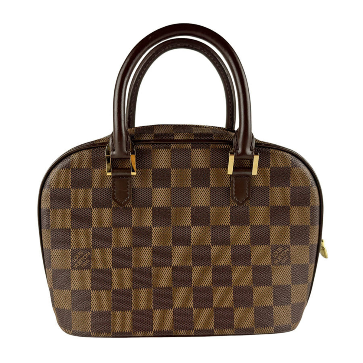 Louis Vuitton Ebene Damier Canvas Handbag (Pre-Owned)