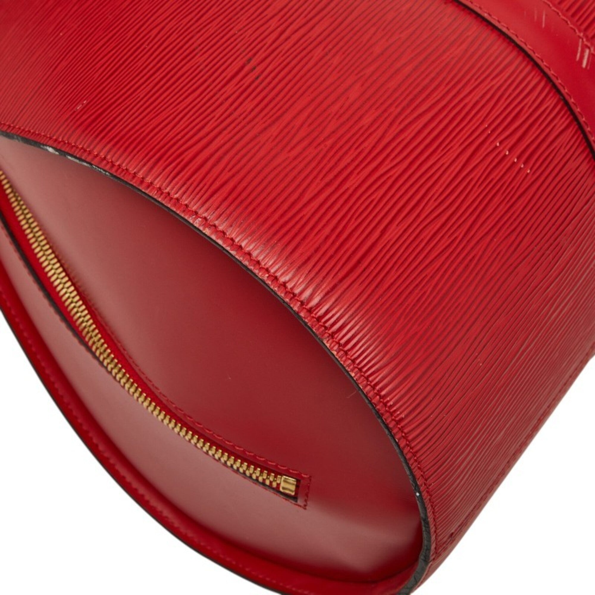 Louis Vuitton Epi Castilian Red Leather Boston Bag Shoulder Bag (Pre-Owned)