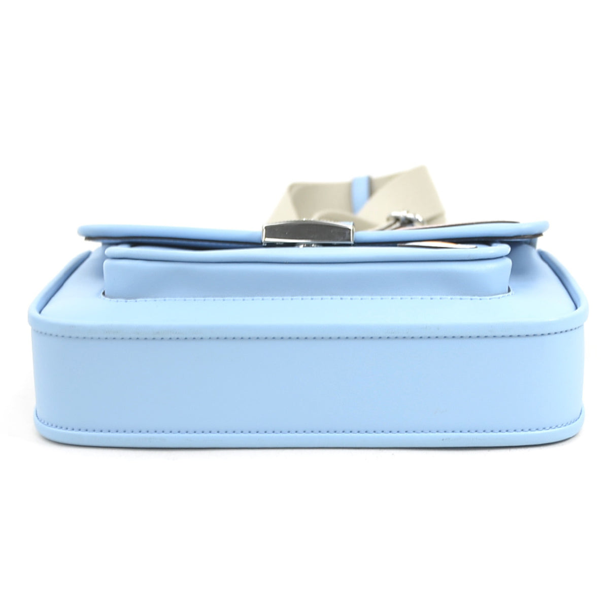 Michael Kors Light Blue Leather Shoulder Bag (Pre-Owned)