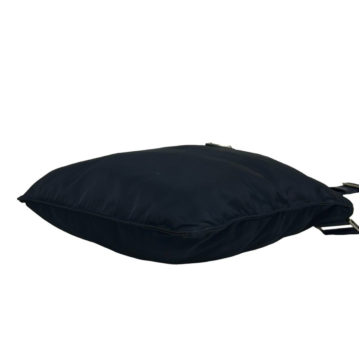 Prada Navy Nylon Pochette Shoulder Bag (Pre-Owned)