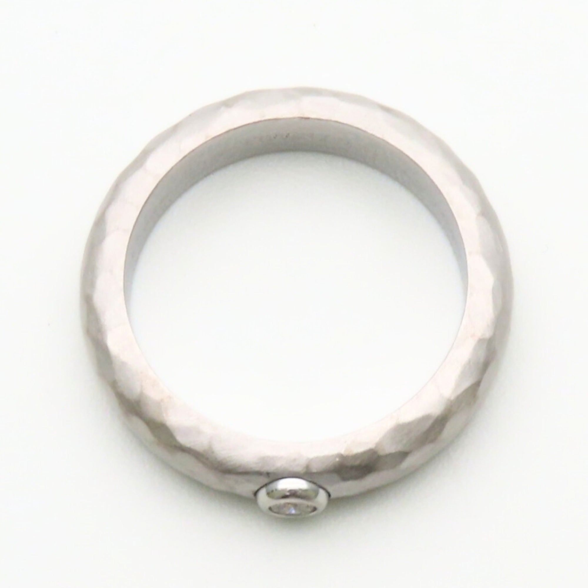 Tiffany White Gold White Gold (18K) Band Ring (Pre-Owned)