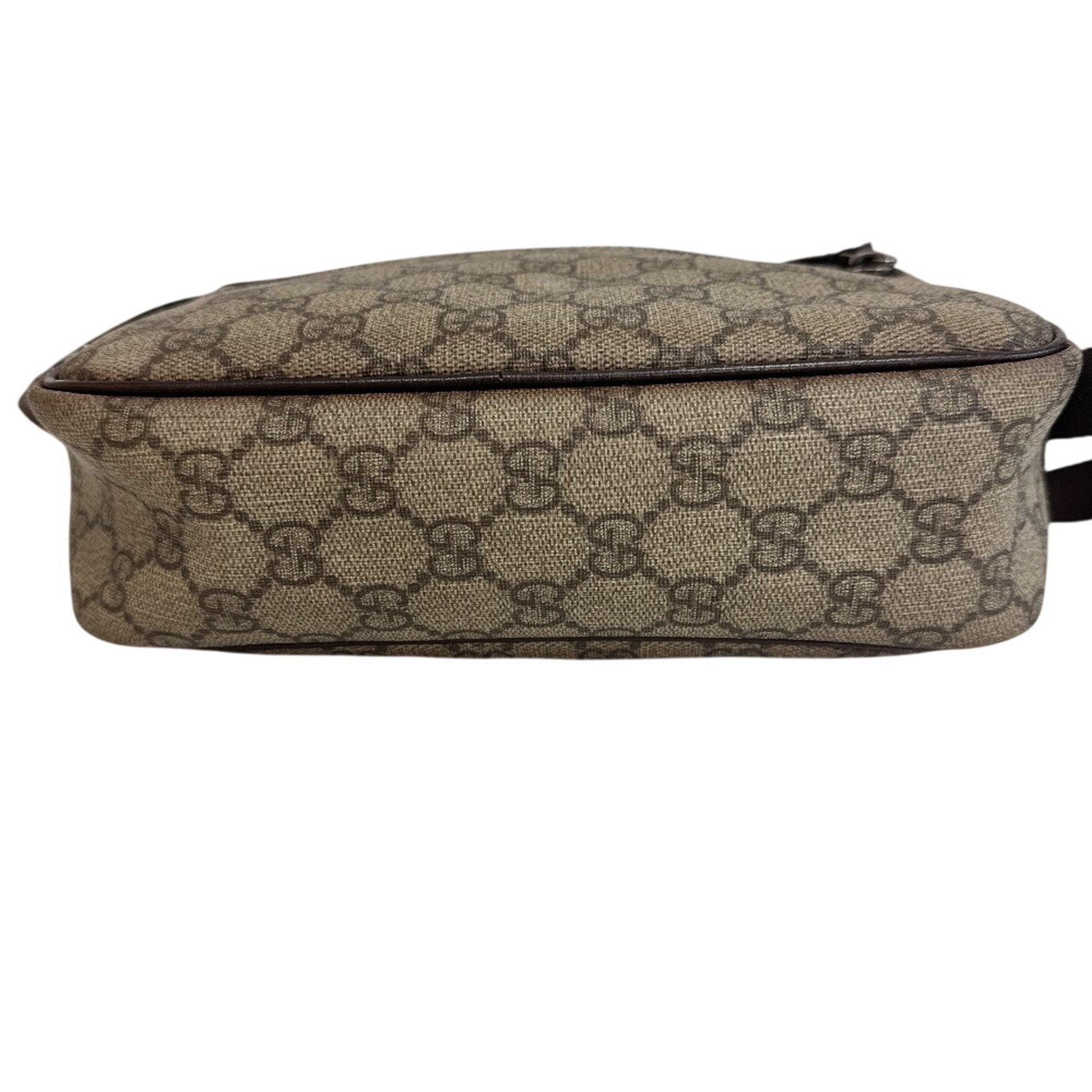 Gucci Beige Gg Supreme Shoulder Bag (Pre-Owned)