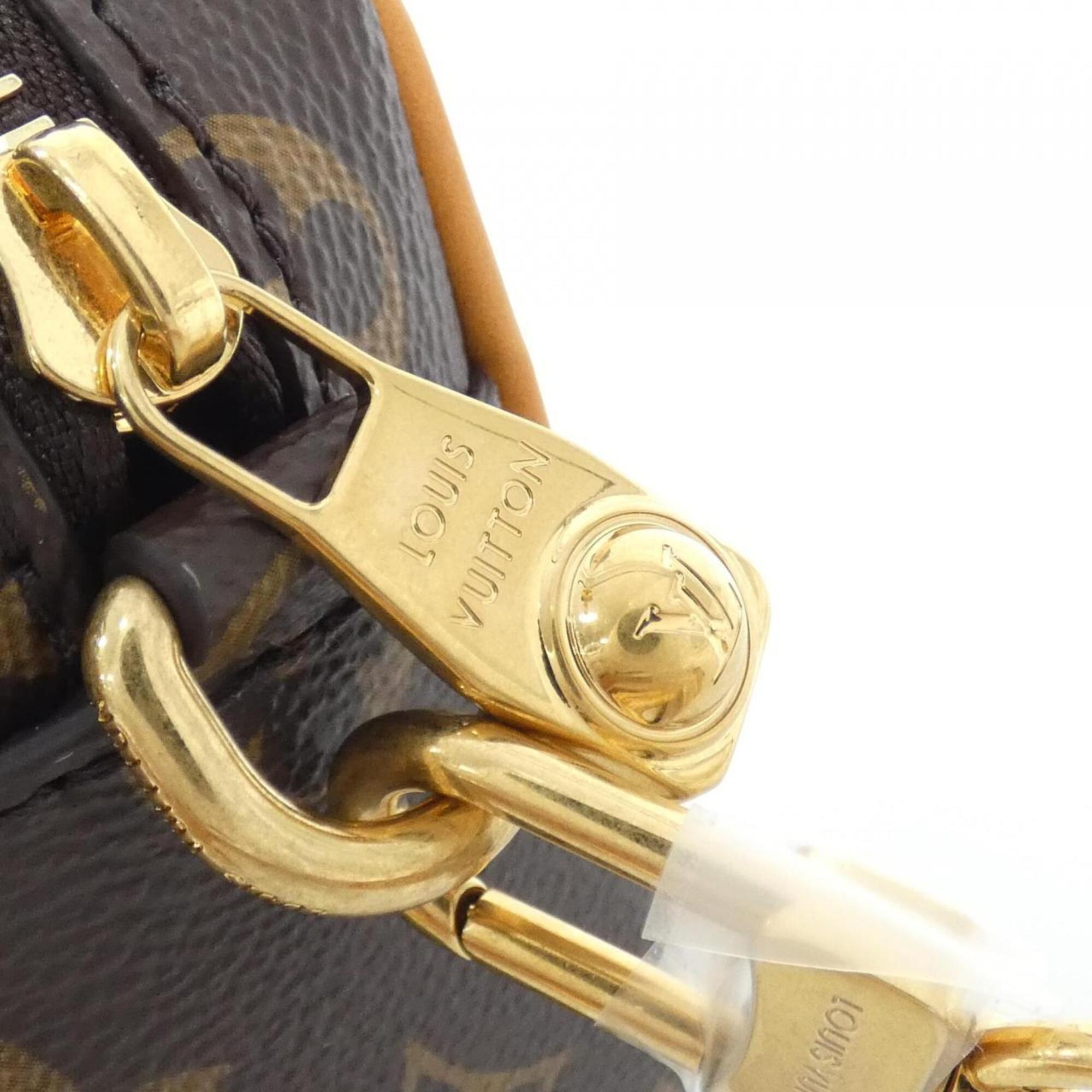 Louis Vuitton Brown Coated Canvas Shoulder Bag (Pre-Owned)