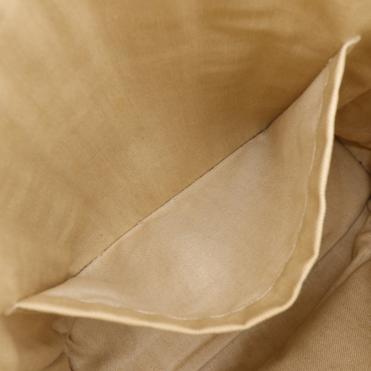 Hermes Beige Canvas Tote Bag (Pre-Owned)