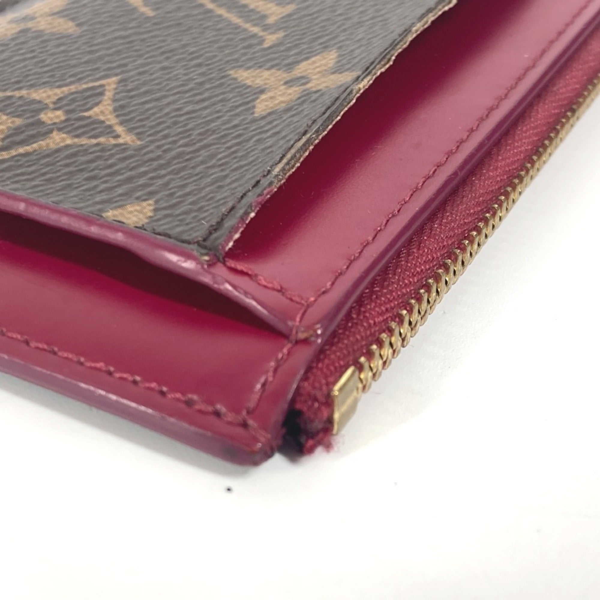 Louis Vuitton Monogram Brown Purple Monogram Coin Purse/Coin Case (Pre-Owned)