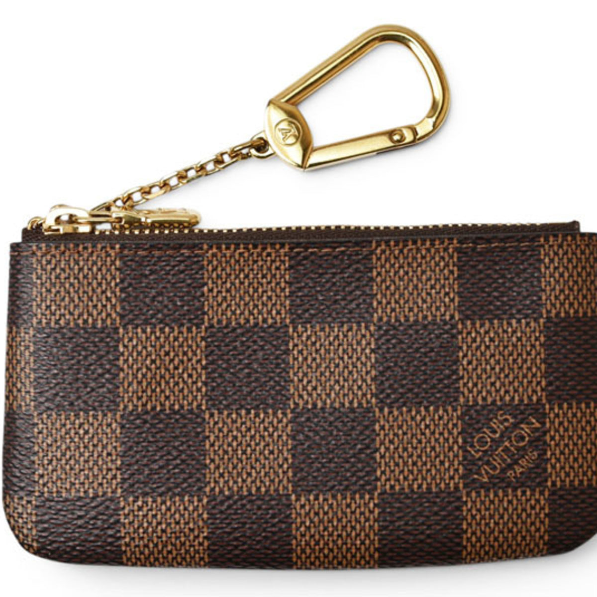 Louis Vuitton Damier Brown Damier Canvas Coin Purse/Coin Case (Pre-Owned)